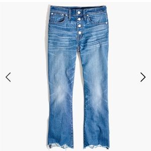 Madewell High-Rise Light Wash Blue Jeans